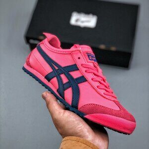 Onitsuka Tiger Mexico 66 Leather Plum Pink Sneakers